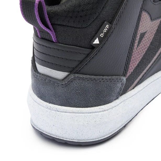 Мотоботы женские Dainese Suburb D-WP WMN black/white/metal purple