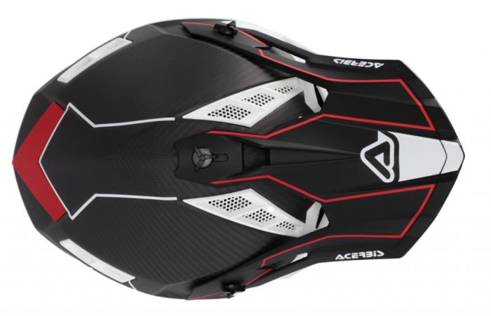 Шлем Acerbis STEEL CARBON 22-06 Black/Red