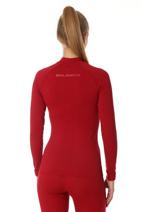 Футболка женская Brubeck Thermo Extreme бордовый