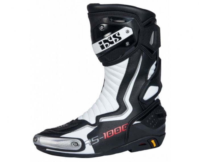 Мотоботы IXS RS-1000 черный/белый