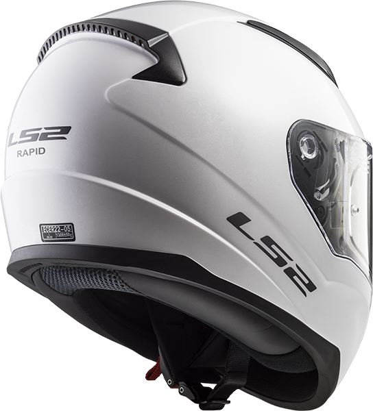Шлем интеграл LS2 FF353 Rapid Single Mono, белый