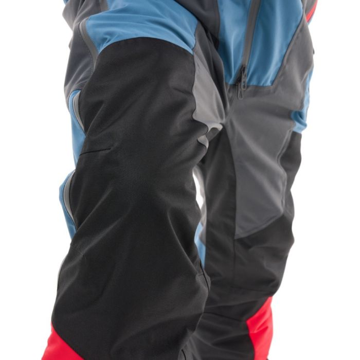 Снегоходный комбинезон Dragonfly Extreme 2.0 Man Grey - Blue - Red Утепленный (100)