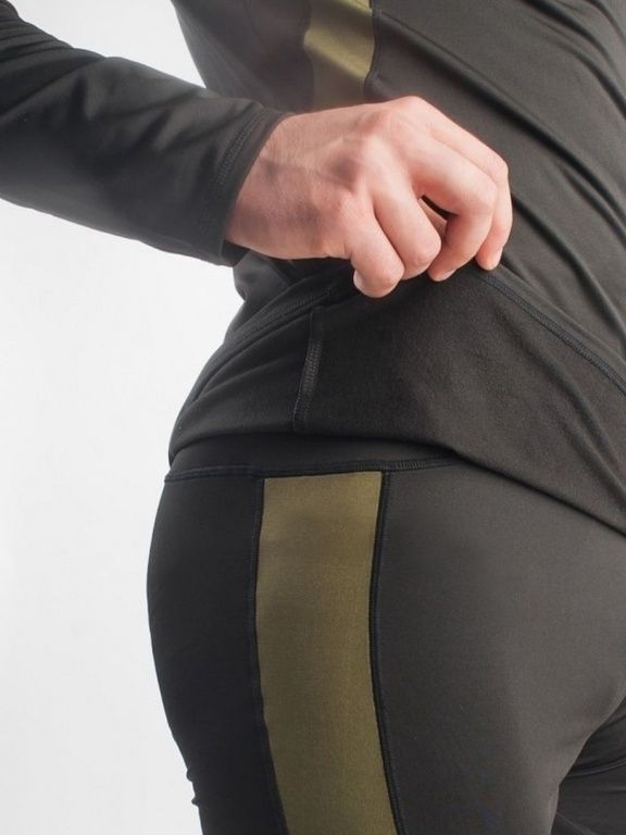 Комплект термобелья ThermoFlex зимний флисовый черный
