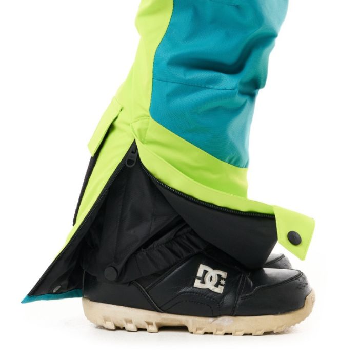 Зимний утепленный комбинезон Dragonfly GRAVITY Junior Dark Green - Lime