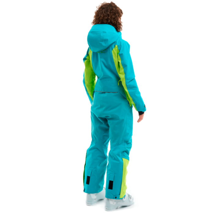 Комбинезон Dragonfly Gravity 2.0 Woman Dark Green - Lime
