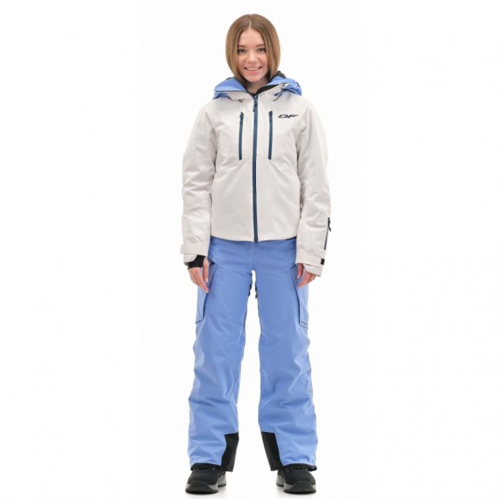 Куртка утепленная Dragonfly Gravity Premium WOMAN Gray-Blue