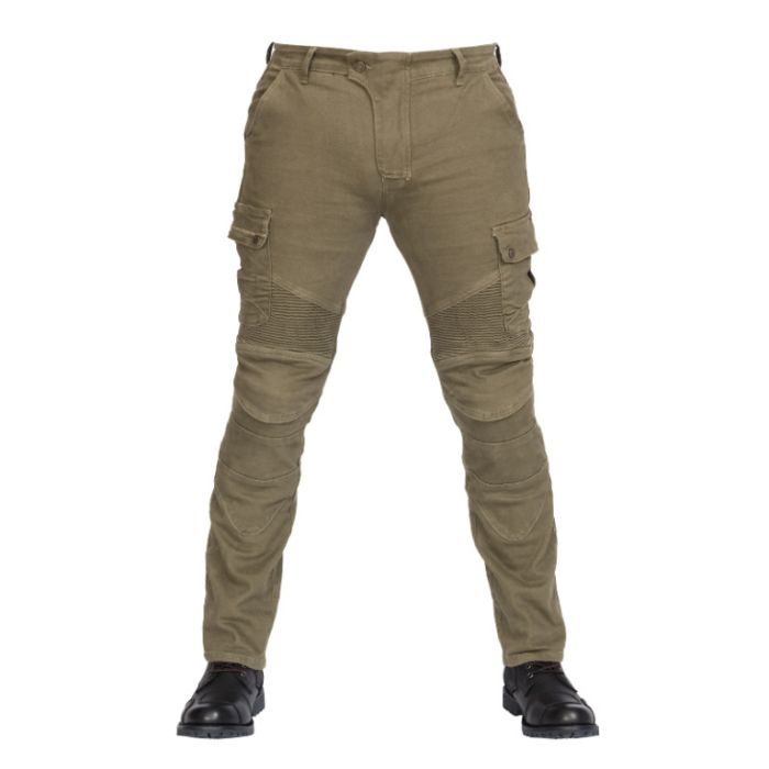 Мотоджинсы MadBull Stratum Olive