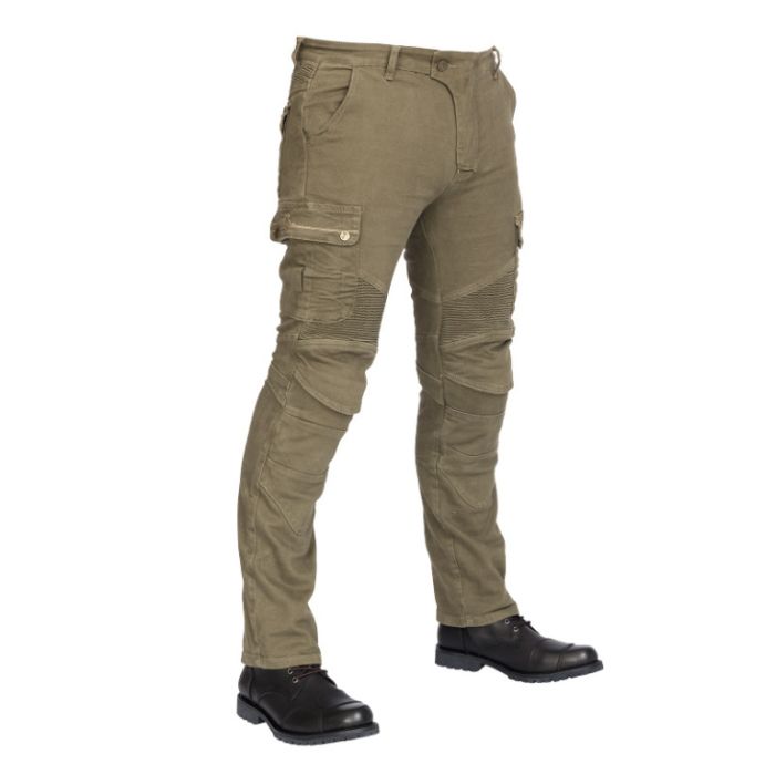Мотоджинсы MadBull Stratum Olive