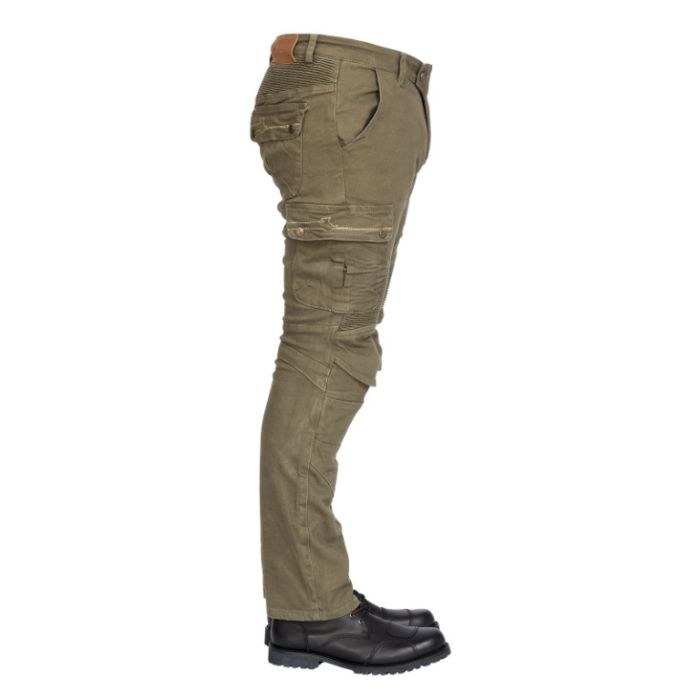 Мотоджинсы MadBull Stratum Olive