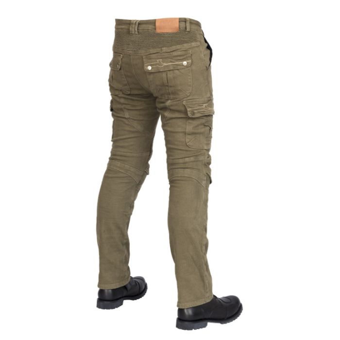 Мотоджинсы MadBull Stratum Olive