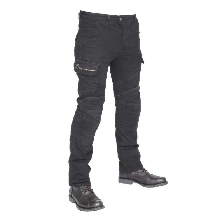 Мотоджинсы MadBull Stratum Black