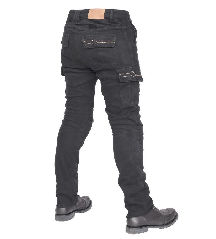 Мотоджинсы MadBull Stratum Black