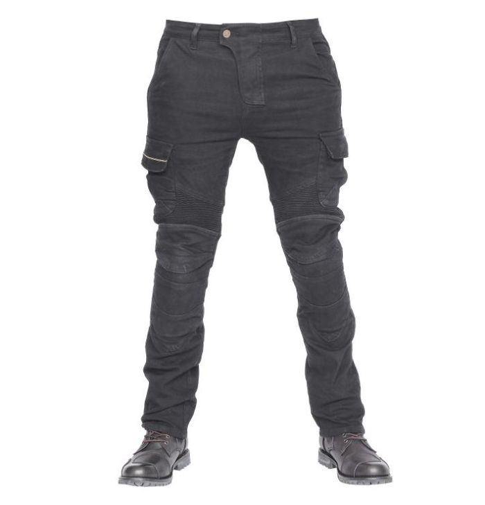 Мотоджинсы MadBull Stratum Black