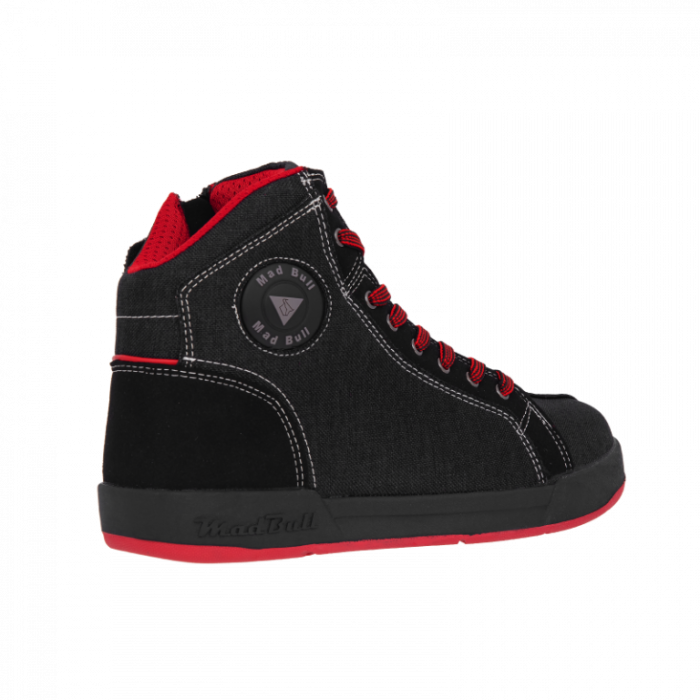 Мотокеды MadBull Sneakers Black/Neon Red