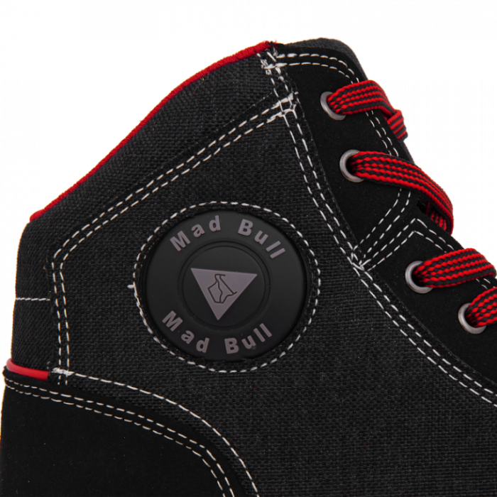 Мотокеды MadBull Sneakers Black/Neon Red