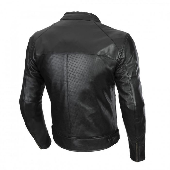 Мотокуртка Seca Bonneville Perforared кожа, Черный