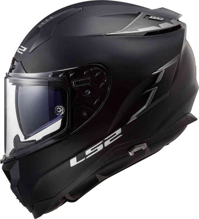Шлем интеграл LS2 FF327 Challenger Solid, Matt Black