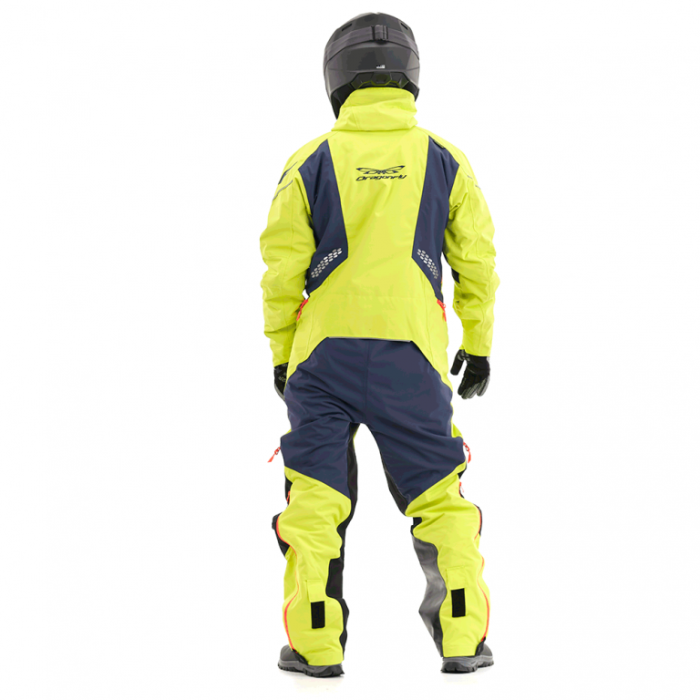 Снегоходный комбинезон Dragonfly Extreme 2.0 MAN Yellow-green Fluo-limoges Snowbike