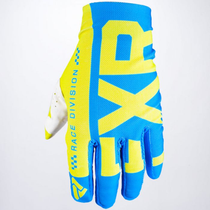Перчатки FXR Slip on Air MX 19 Blue/HiVis