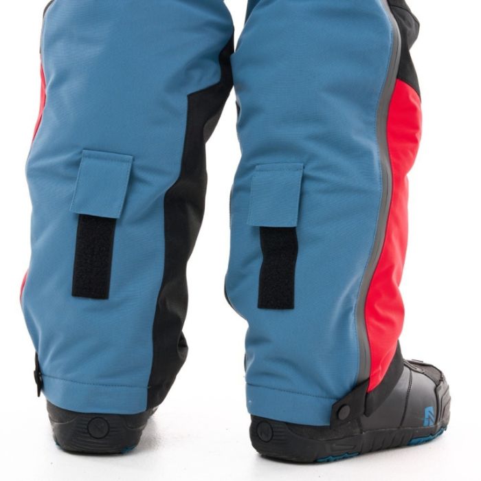 Снегоходный комбинезон Dragonfly Extreme 2.0 Man Grey - Blue - Red Утепленный (100)