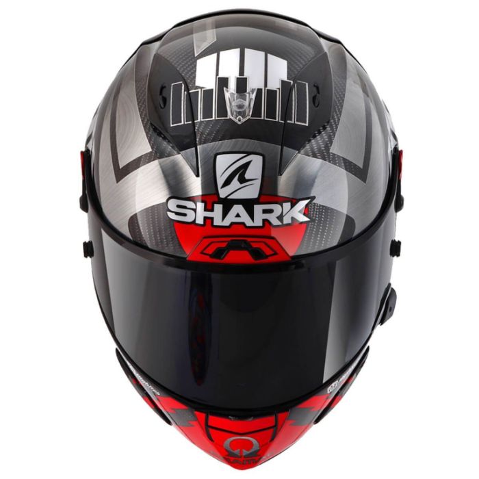 Шлем интеграл Shark RACE-R PRO GP 06 REPLICA ZARCO WINTER TEST Black/Chrome/Red