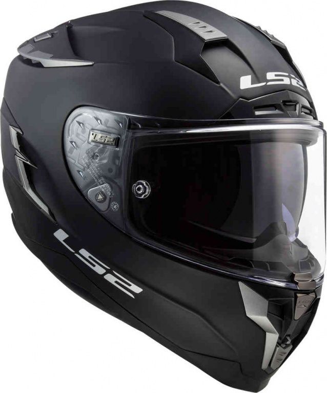 Шлем интеграл LS2 FF327 Challenger Solid, Matt Black
