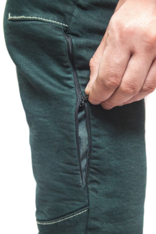 Мотоджинсы EF56 PYTHON EVO муж. Slim fit Cordura Denim стрейч Чёрный Rinsed wash