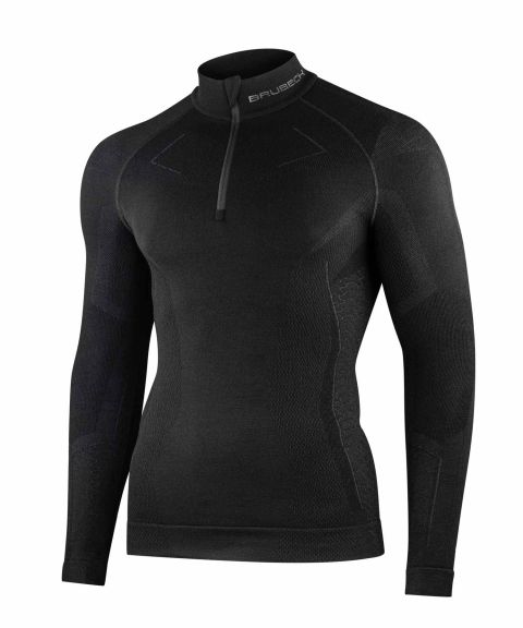Футболка мужская Brubeck Extreme Merino черный