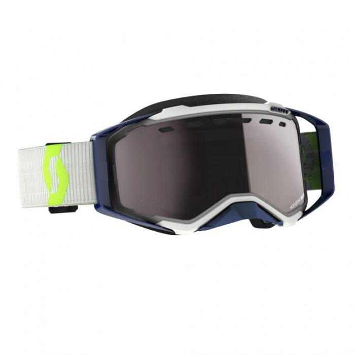 Очки SCOTT Prospect Snow Cross black/andean green racing black/white enhancer purple chrome