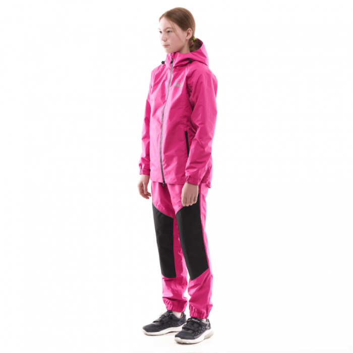 Детский комплект дождевой (куртка, брюки) Dragonfly EVO Kids PINK (мембрана)