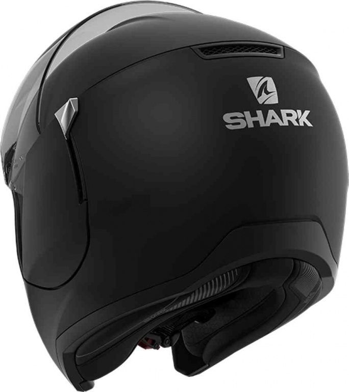 Мотошлем Shark Evojet Blank черный матовый