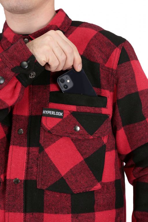Рубашка Hyperlook Hennessy красная