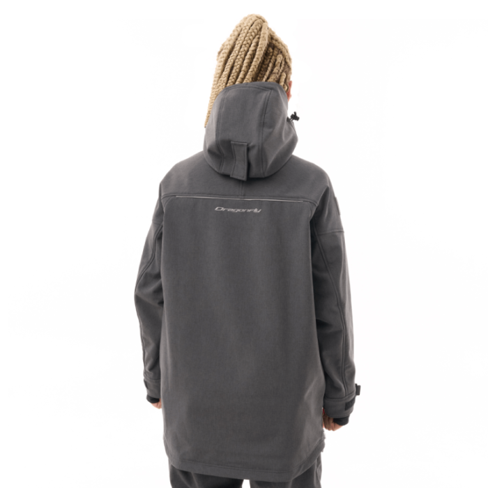 Dragonfly Куртка-анорак сноубордическая UKTUS Woman Graphite Melange
