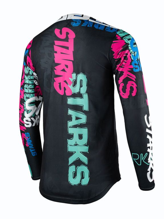 Джерси детское Starks Base Cross Kids Розовый/Бирюза