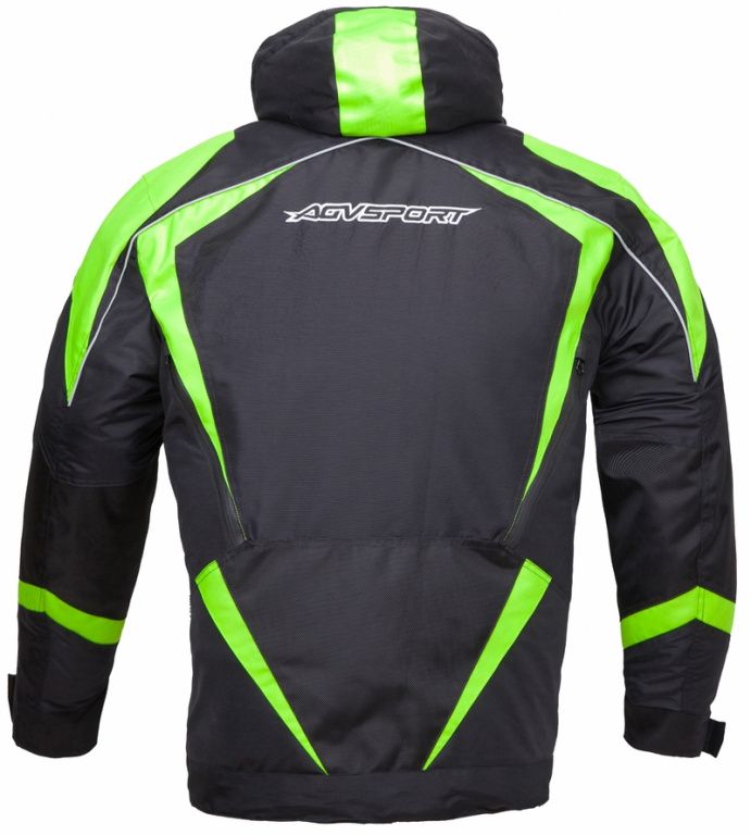 Снегоходная куртка AGVSPORT ARCTIC II,черн/желт