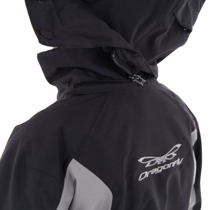Зимний утепленный комбинезон Dragonfly GRAVITY for Teen Black - Grey 2024