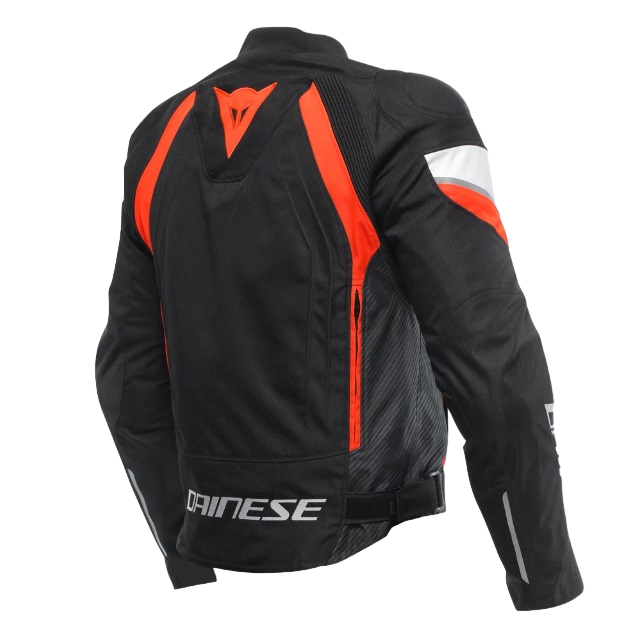 Куртка текстильная Dainese Avro 5 Black/red-fluo/white