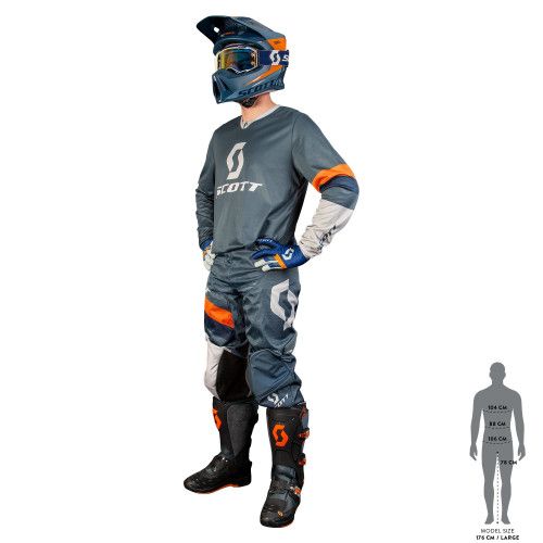 Джерси SCOTT 350 Track blue/orange