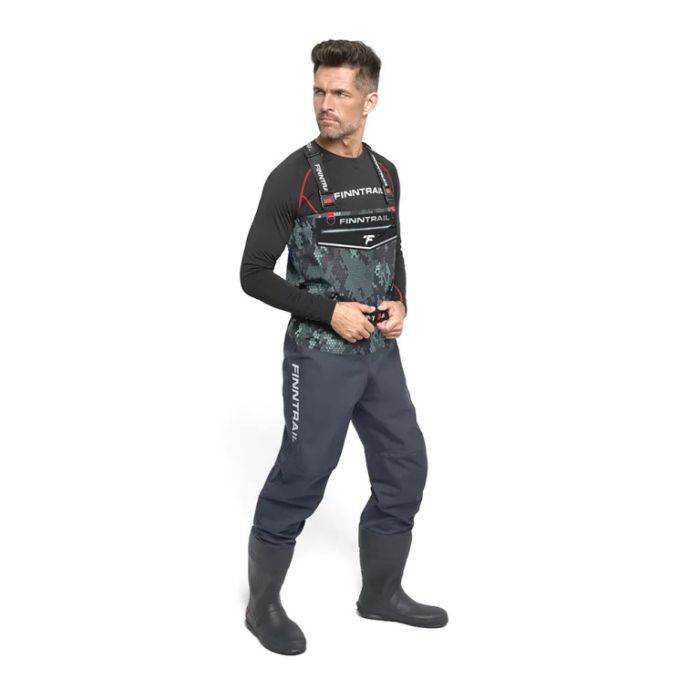 Вейдерсы с сапогом Finntrail Enduro BF 5281 CamoGrey