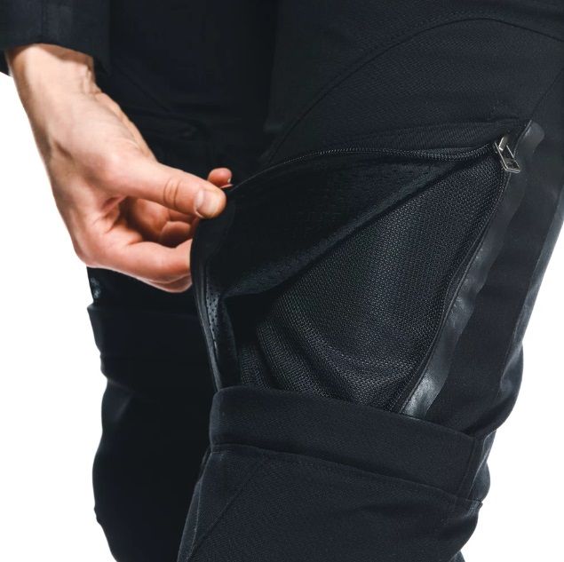 Мотобрюки женские текстиль Dainese Drake 2 Air Black/black