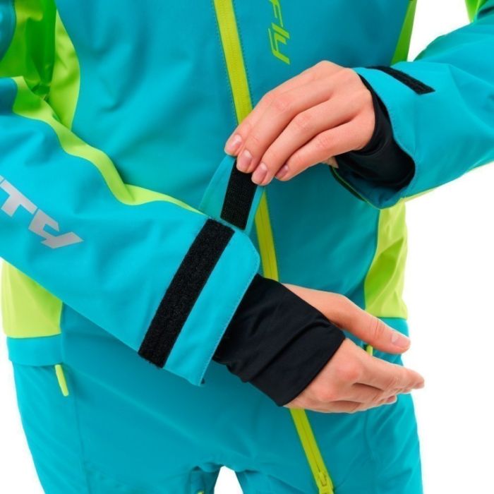 Комбинезон Dragonfly Gravity 2.0 Woman Dark Green - Lime