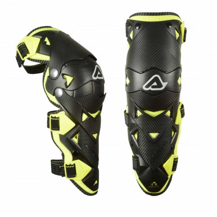 Наколенники Acerbis Impact Evo 3.0 черно-желтые