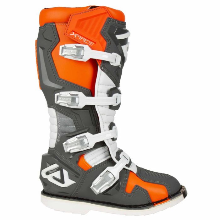 Мотоботы кроссовые Acerbis X-RACE оранжевый/серый