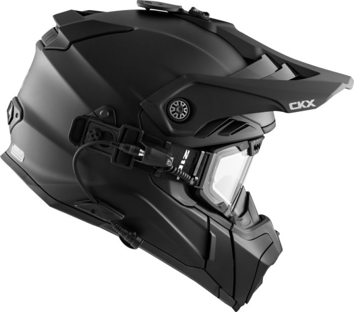 Шлем снегоходный CKX Titan Airflow черный мат