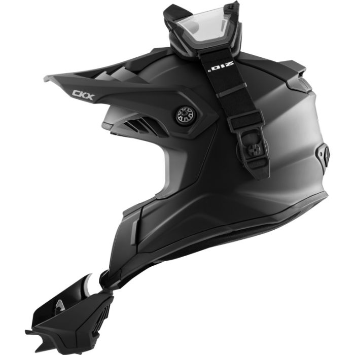 Шлем снегоходный CKX Titan Airflow черный мат