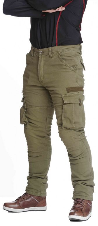 Мотоджинсы Sweep JUNGLE Aramid, green