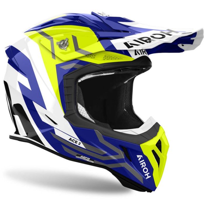 Мотошлем Airoh Aviator Ace 2 Ground Yellow Gloss