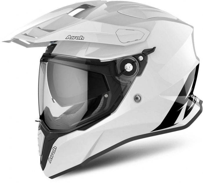 Шлем интеграл Airoh Commander Color White Gloss