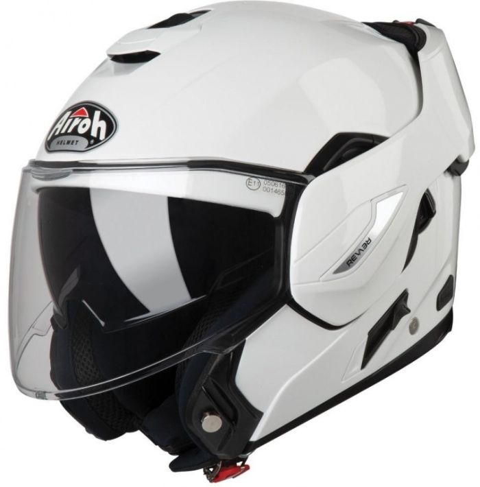 Шлем модуляр Airoh Rev 19 Color White Gloss