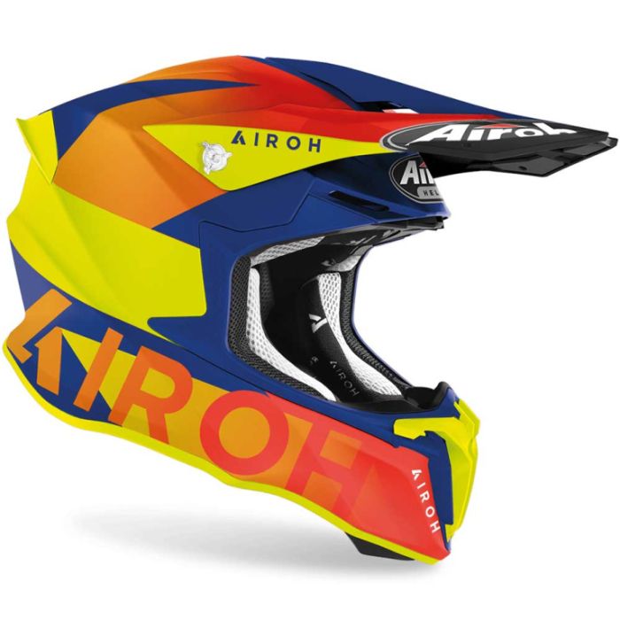 Кроссовый шлем Airoh Twist 2.0 Lift Azure Matt